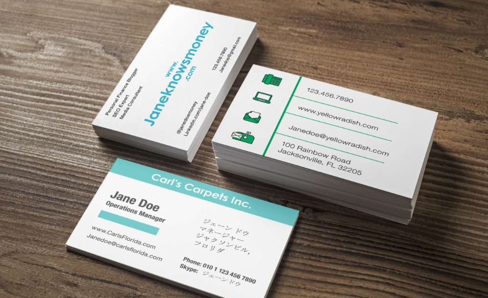 printing business cards 